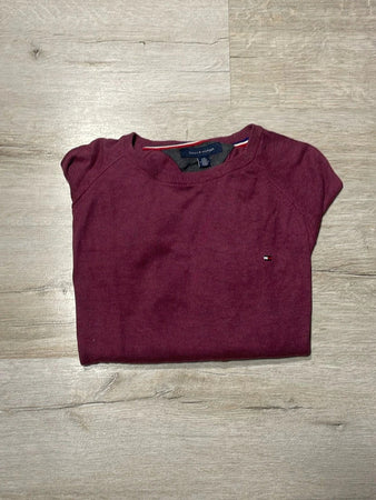🛒Pull Tommy Hilfiger Bordeaux Taille L🛒