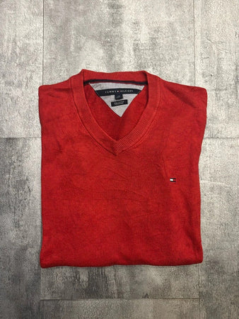 🛒Pull Tommy Hilfiger Rouge S🛒