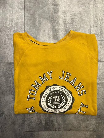 🛒Pull Tommy Jeans M Jaune moutarde🛒