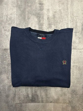 🛒Pull Tommy Hilfiger Bleu Marine Taille L 🛒