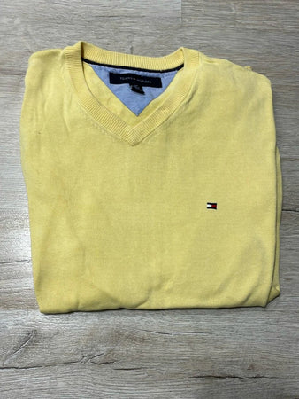 🛒Pull Tommy Hilfiger Jaune Taille S🛒