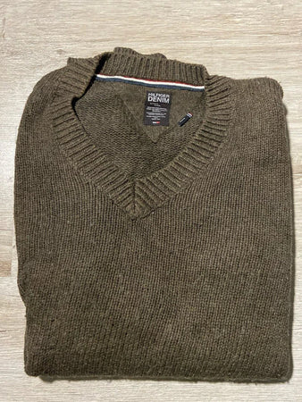 🛒Pull Hilfiger Denim M Marron🛒