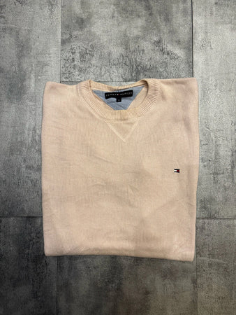 🛒Pull Tommy Hilfiger Rose Pâle Taille M🛒