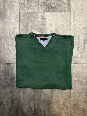 🛒Pull Tommy Hilfiger Vert Taille XS🛒