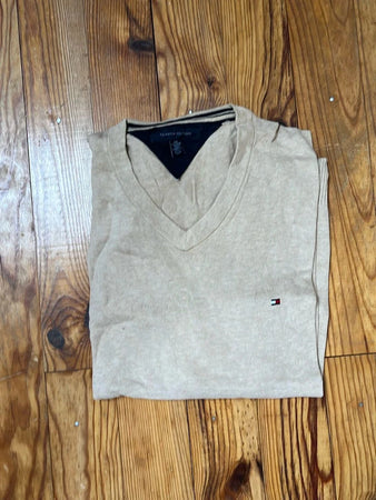🛒Pull Tommy Hilfiger beige taille XL🛒