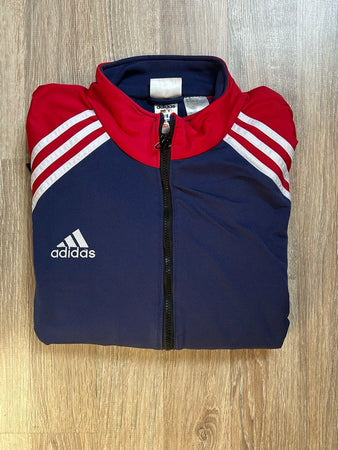 🛒Veste adidas Vintage Bleu et Rouge Taille M🛒