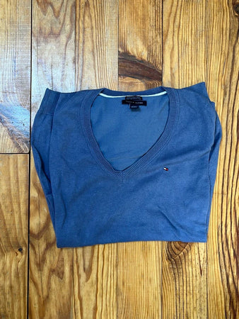 🛒Pull Tommy Hilfiger Bleu Taille M🛒