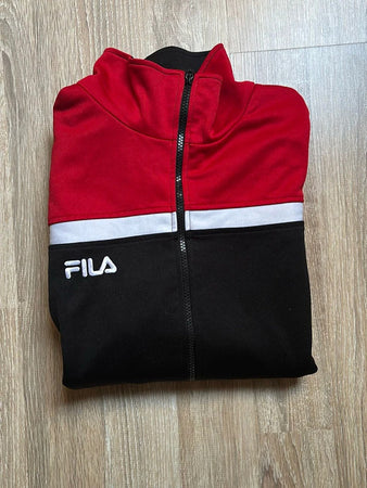 🛒Veste FILA Vintage Rouge et Noire - Taille S🛒