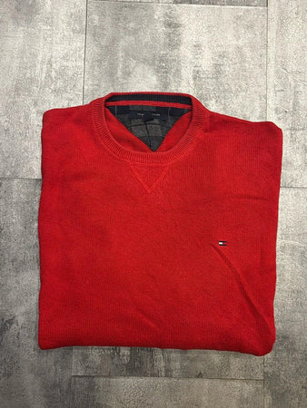 🛒Pull Tommy Hilfiger Rouge XL🛒