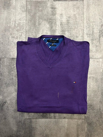 🛒Pull Tommy Hilfiger Violet Taille XXL🛒