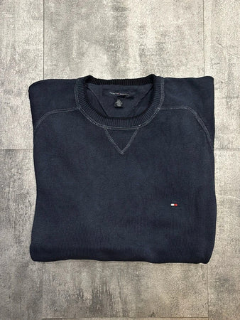 🛒Pull Tommy Hilfiger Bleu Marine Taille L🛒