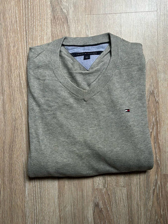 🛒Pull Tommy Hilfiger Gris Taille L🛒