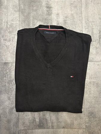🛒Pull Tommy Hilfiger Noir Col V M🛒