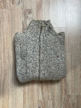 🛒Pull Tommy Hilfiger XL Gris et Blanc🛒