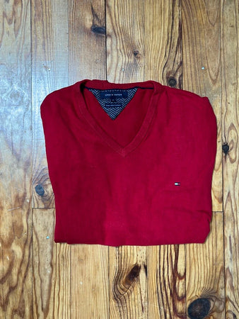 🛒Pull Tommy Hilfiger XL Rouge 🛒