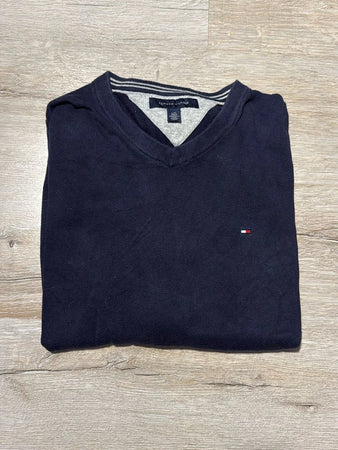 🛒Pull Tommy Hilfiger Bleu Marine Taille L🛒
