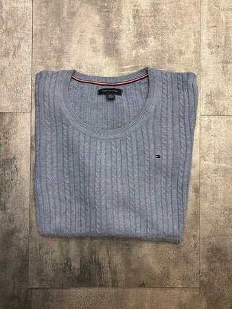 🛒Pull Tommy Hilfiger bleu ciel taille XXS🛒