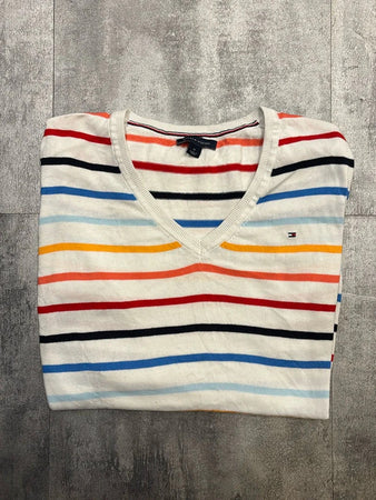 🛒Pull rayé Tommy Hilfiger M🛒