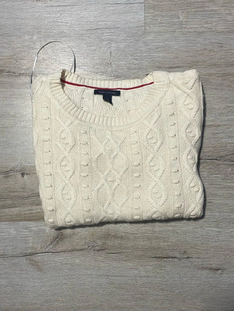 🛒Pull Tommy Hilfiger Crème Taille L🛒