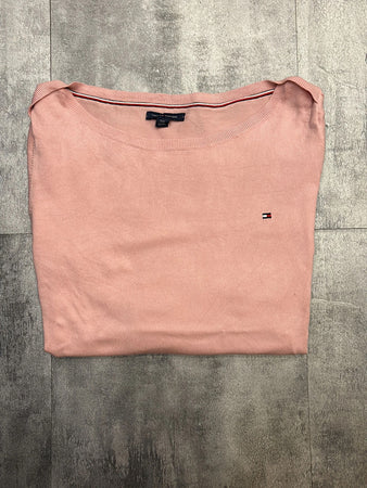 🛒Pull rose Tommy Hilfiger taille L🛒