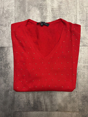 🛒Pull Tommy Hilfiger Rouge XL🛒