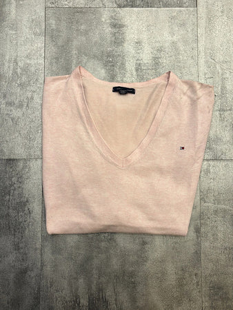 🛒Pull rose Tommy Hilfiger taille L🛒