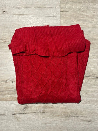 🛒Pull col roulé rouge vif Tommy Hilfiger S 🛒
