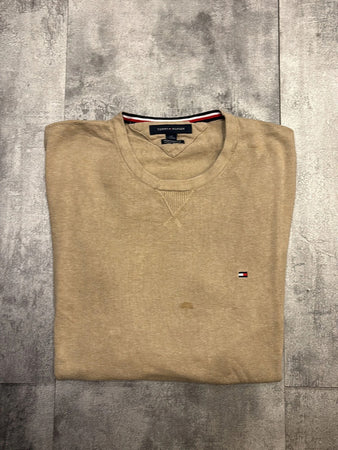 🛒Pull Tommy Hilfiger Beige Taille L🛒