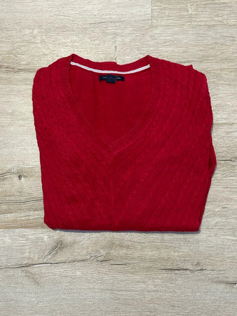 🛒Pull Tommy Hilfiger Rouge S🛒