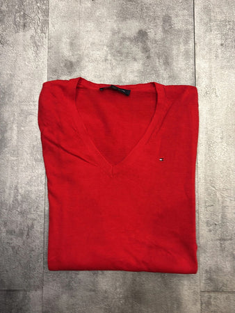 🛒Pull Tommy Hilfiger Rouge XL🛒