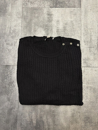 🛒Pull noir Tommy Hilfiger taille S🛒