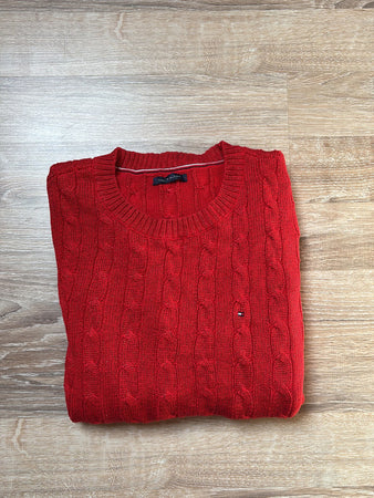 🛒Pull Tommy Hilfiger Rouge XL🛒