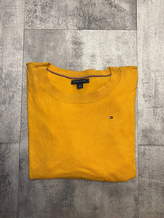 🛒Pull Tommy Hilfiger Jaune Moutarde S🛒
