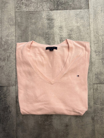 🛒Pull rose Tommy Hilfiger taille M🛒