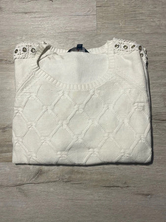🛒Pull Tommy Hilfiger Blanc Taille XXXL🛒