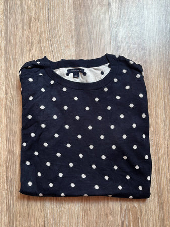 🛒Pull Tommy Hilfiger à pois Noir et Blanc L🛒