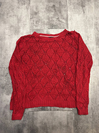 🛒Pull Tommy Hilfiger Rouge L🛒