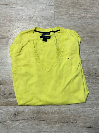 🛒Pull Tommy Hilfiger Jaune Fluo XS🛒