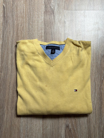 🛒Pull jaune Tommy Hilfiger taille L🛒
