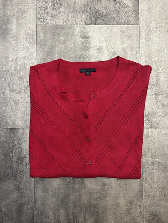 🛒Gilet rouge Tommy Hilfiger M🛒