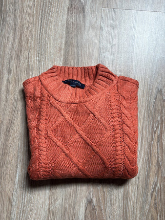 🛒Pull court Tommy Hilfiger orange S🛒