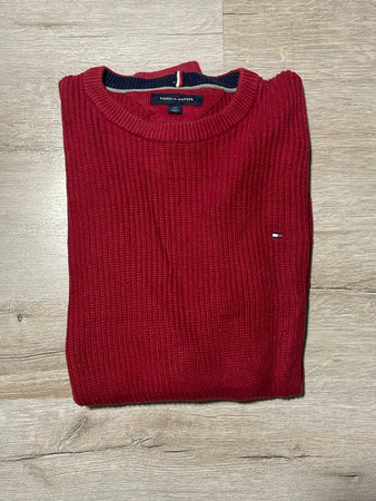 🛒Pull Tommy Hilfiger Rouge L🛒