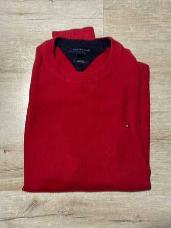 🛒Pull Tommy Hilfiger Rouge Taille XXL🛒