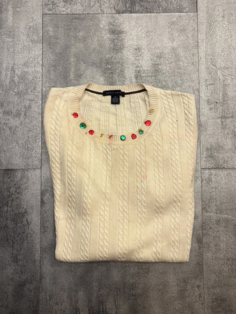 🛒Pull crème Tommy Hilfiger taille M🛒