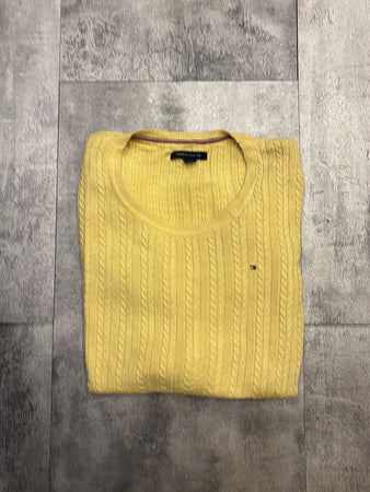 🛒Pull Tommy Hilfiger Jaune Taille S🛒
