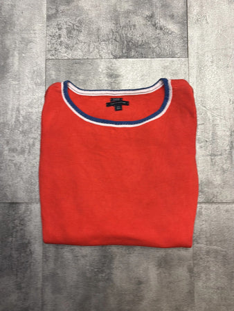 🛒Pull Tommy Hilfiger Rouge et Blanc L🛒