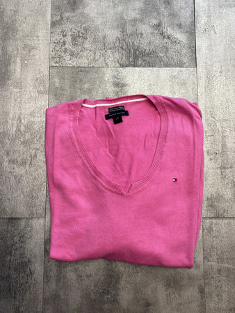 🛒Pull rose Tommy Hilfiger Taille XL🛒