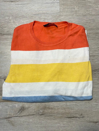 🛒Pull Tommy Hilfiger rayures colorées S🛒