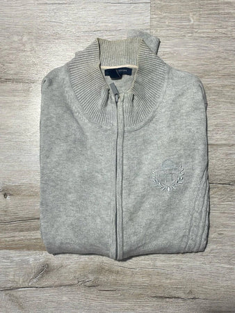 🛒Gilet zippé Tommy Hilfiger Gris Taille L🛒