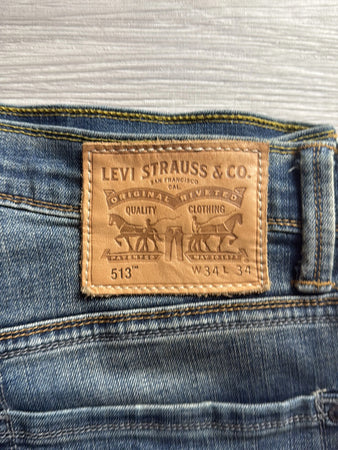 🛒Jeans Levi's 513 W34 L34🛒(1B264)